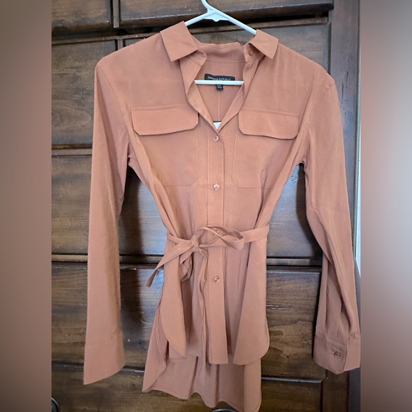Top Noir Banana Republic En Lyocell - Taille XXS Petite, Occasion Très Bon état
